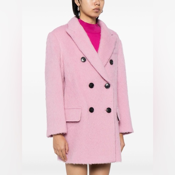 STAND STUDIO
Esme brushed double-breasted coat
$895 - Picture 3 of 16